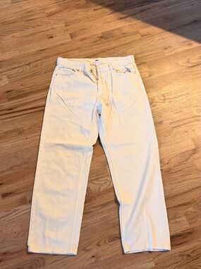 Obey Men's Off-White Relaxed Jeans